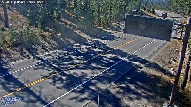 Brake Check Area, SR-431 at 12:00 on 2026-10-08