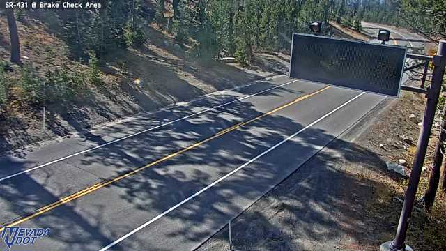 Brake Check Area, SR-431 at 12:00 on 2026-10-09