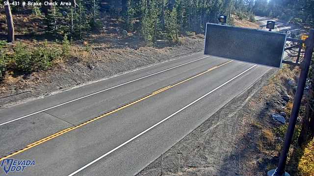 Brake Check Area, SR-431 at 17:00 on 2026-10-09