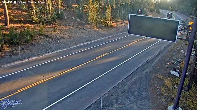 Brake Check Area, SR-431 at 18:00 on 2026-10-09