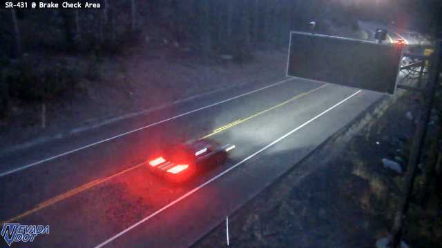 Brake Check Area, SR-431 at 19:00 on 2026-10-09