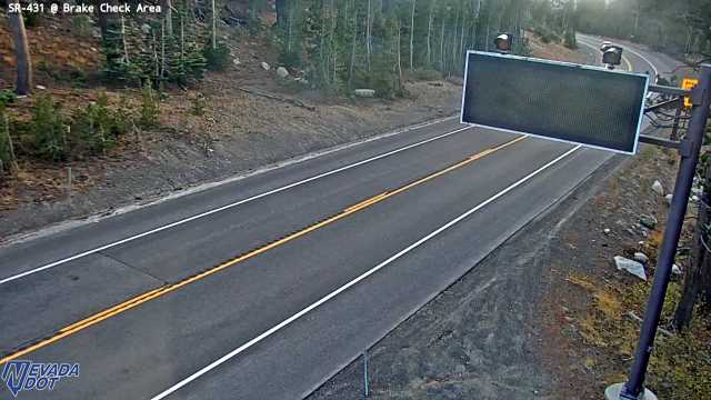 Brake Check Area, SR-431 at 18:00 on 2026-10-10