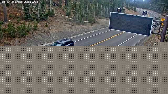 Brake Check Area, SR-431 at 13:00 on 2026-10-11