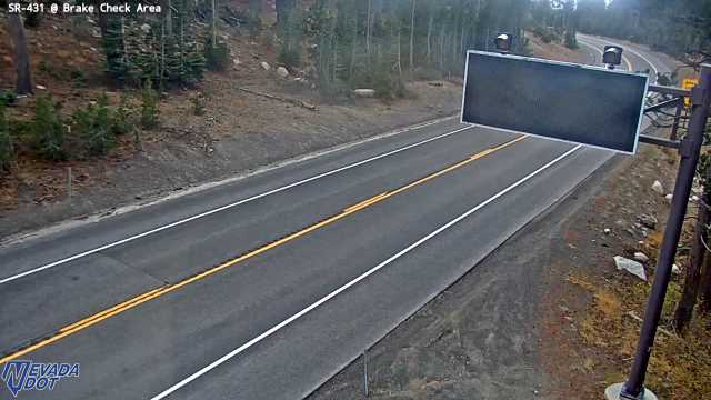 Brake Check Area, SR-431 at 17:00 on 2026-10-12