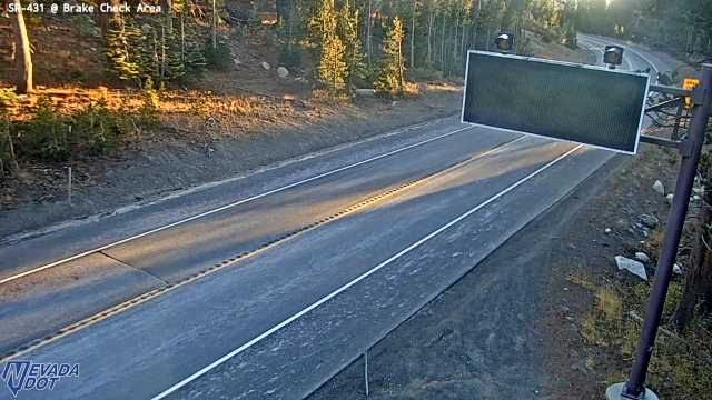 Brake Check Area, SR-431 at 18:00 on 2026-10-13