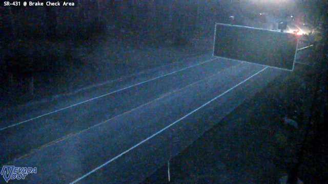 Brake Check Area, SR-431 at 19:00 on 2026-10-14