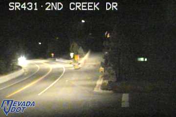 2nd Creek Dr, SR-431 at 23:00 on 2026-10-08