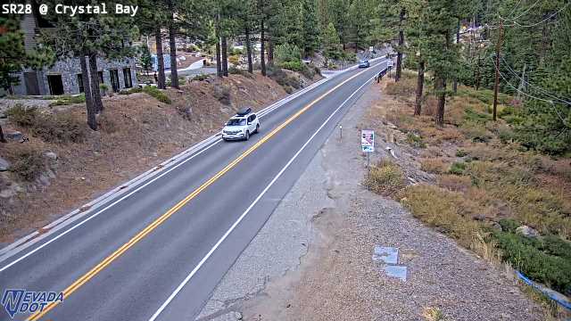Crystal Bay, SR-28 at 17:00 on 2026-10-04