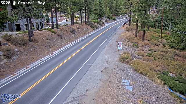 Crystal Bay, SR-28 at 18:00 on 2026-10-04