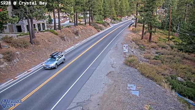 Crystal Bay, SR-28 at 07:00 on 2026-10-05