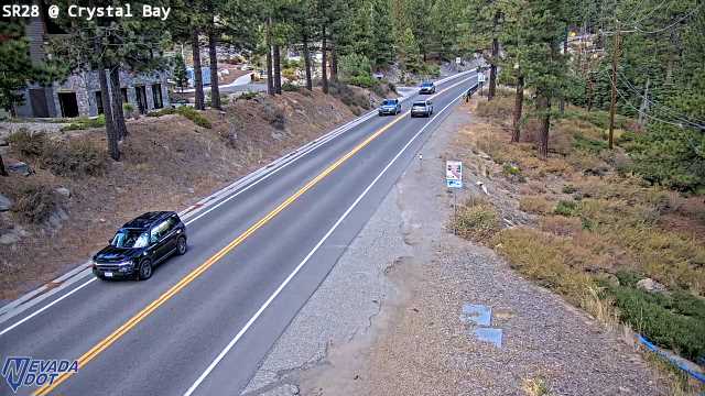Crystal Bay, SR-28 at 15:00 on 2026-10-05
