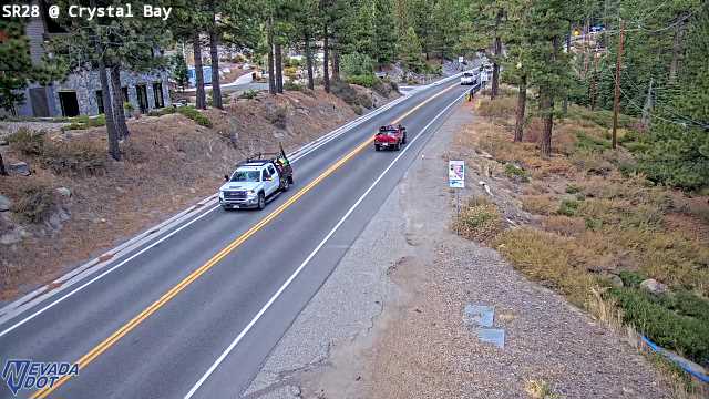 Crystal Bay, SR-28 at 18:00 on 2026-10-05
