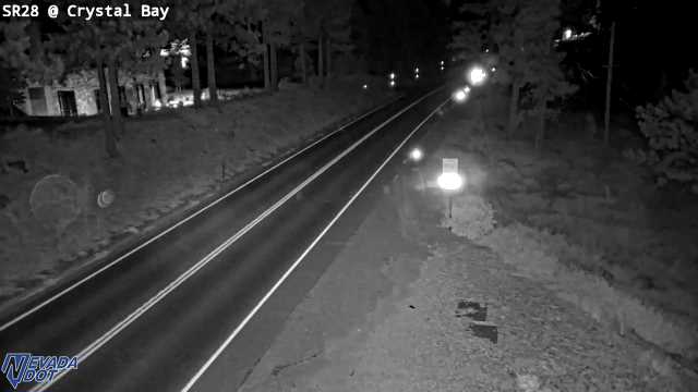 Crystal Bay, SR-28 at 01:00 on 2026-10-06