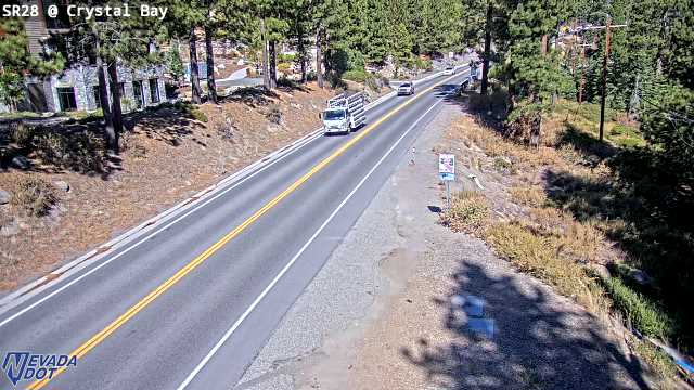 Crystal Bay, SR-28 at 12:00 on 2026-10-06
