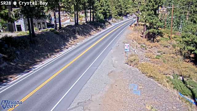 Crystal Bay, SR-28 at 13:00 on 2026-10-06