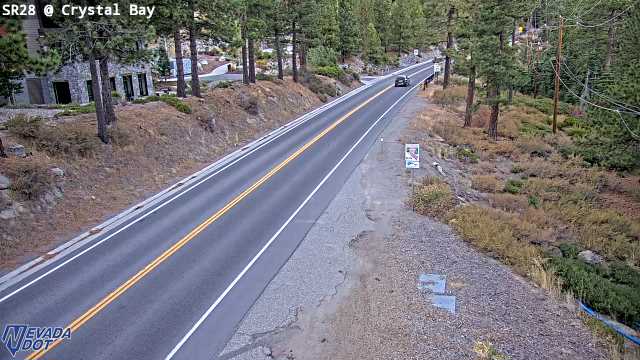 Crystal Bay, SR-28 at 18:00 on 2026-10-06