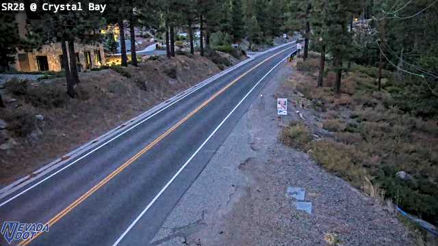 Crystal Bay, SR-28 at 19:00 on 2026-10-06