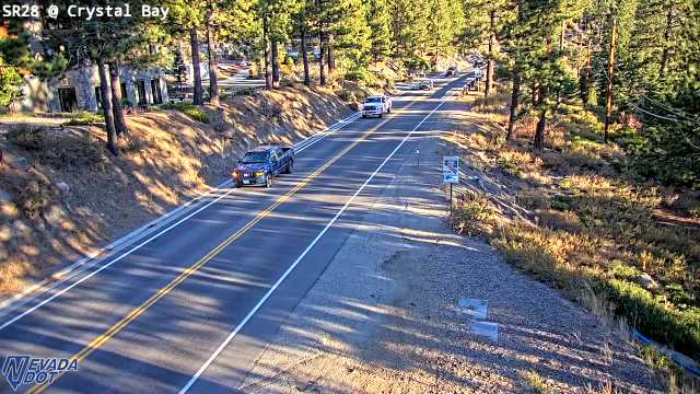 Crystal Bay, SR-28 at 08:00 on 2026-10-07
