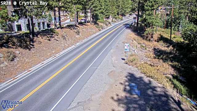 Crystal Bay, SR-28 at 12:00 on 2026-10-07