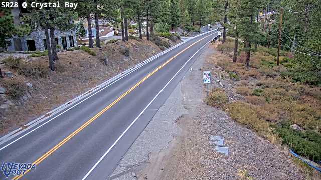 Crystal Bay, SR-28 at 18:00 on 2026-10-07