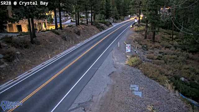 Crystal Bay, SR-28 at 19:00 on 2026-10-07