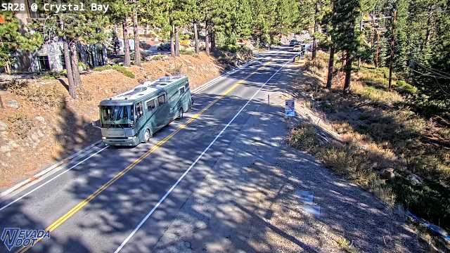 Crystal Bay, SR-28 at 10:00 on 2026-10-08