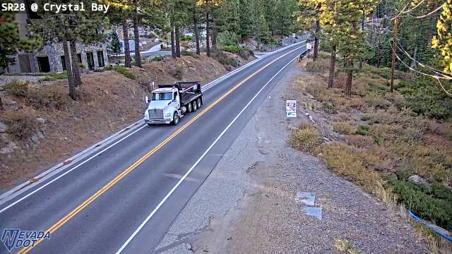 Crystal Bay, SR-28 at 17:00 on 2026-10-08