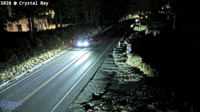 Crystal Bay, SR-28 at 20:00 on 2026-10-08