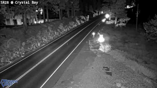 Crystal Bay, SR-28 at 23:00 on 2026-10-08