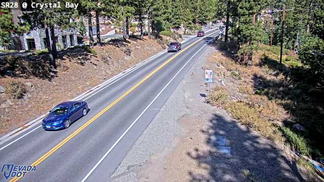 Crystal Bay, SR-28 at 12:00 on 2026-10-09