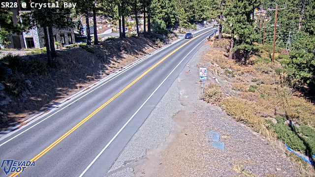 Crystal Bay, SR-28 at 13:00 on 2026-10-09