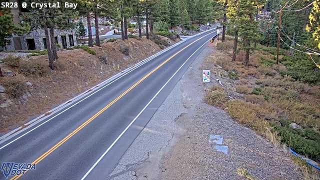 Crystal Bay, SR-28 at 17:00 on 2026-10-09