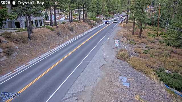 Crystal Bay, SR-28 at 18:00 on 2026-10-09