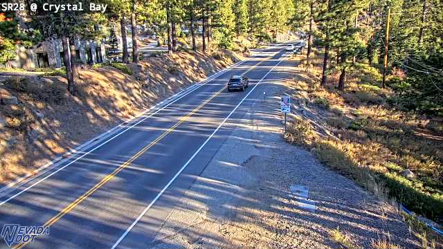 Crystal Bay, SR-28 at 08:00 on 2026-10-10