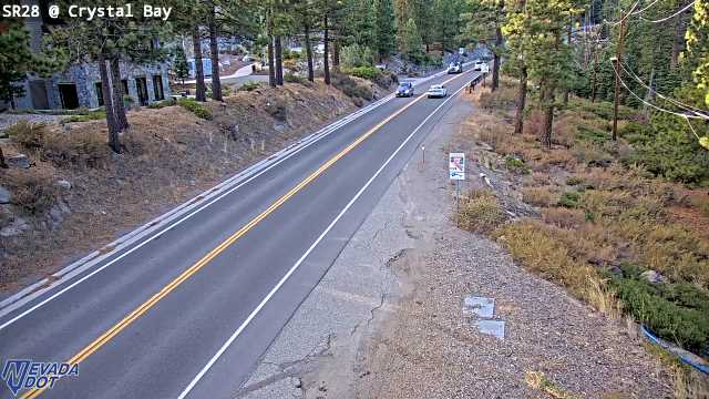 Crystal Bay, SR-28 at 17:00 on 2026-10-10