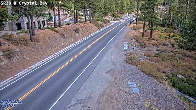 Crystal Bay, SR-28 at 07:00 on 2026-10-11