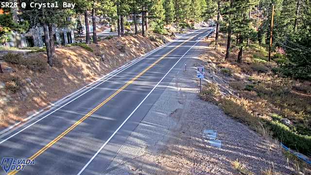 Crystal Bay, SR-28 at 08:00 on 2026-10-11