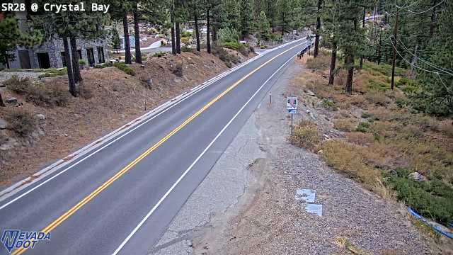 Crystal Bay, SR-28 at 10:00 on 2026-10-11