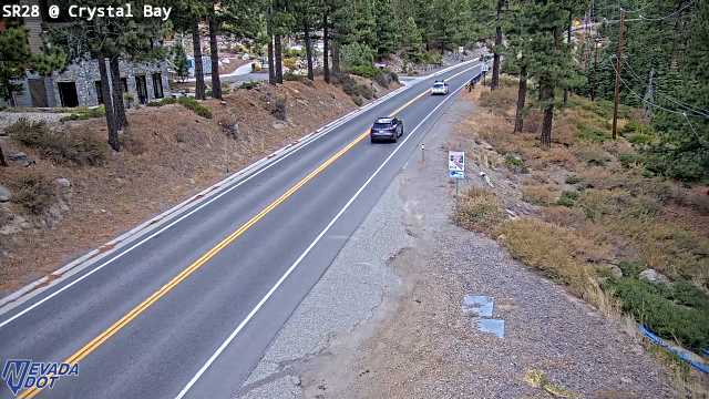 Crystal Bay, SR-28 at 12:00 on 2026-10-11
