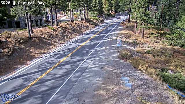 Crystal Bay, SR-28 at 15:00 on 2026-10-11