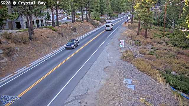 Crystal Bay, SR-28 at 17:00 on 2026-10-11