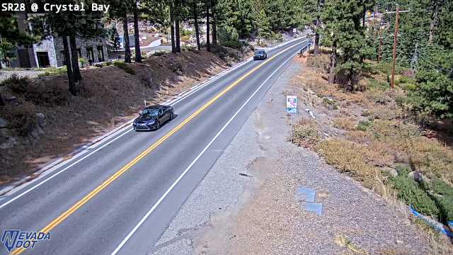 Crystal Bay, SR-28 at 13:00 on 2026-10-12