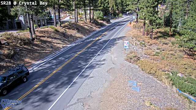 Crystal Bay, SR-28 at 14:00 on 2026-10-12
