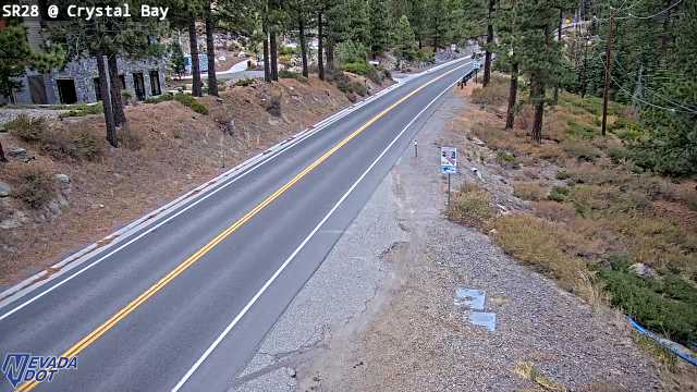 Crystal Bay, SR-28 at 17:00 on 2026-10-12