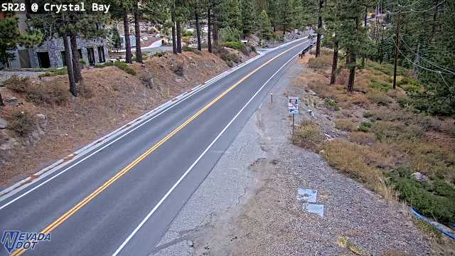 Crystal Bay, SR-28 at 18:00 on 2026-10-12