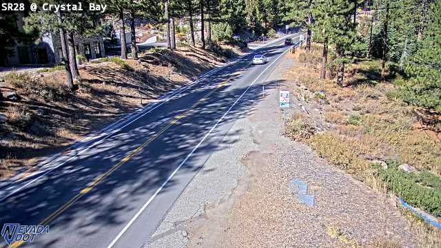Crystal Bay, SR-28 at 14:00 on 2026-10-13