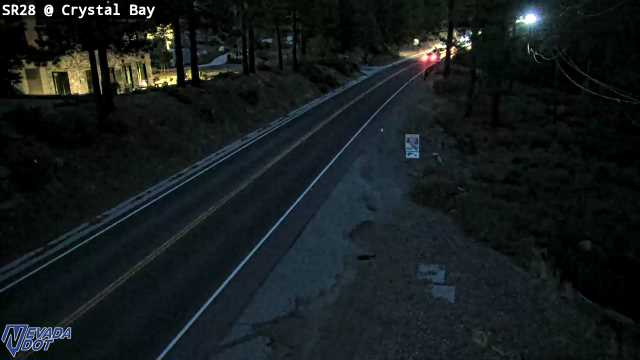 Crystal Bay, SR-28 at 19:00 on 2026-10-13