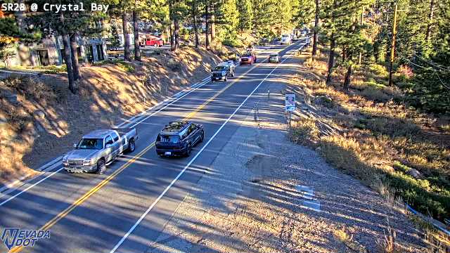 Crystal Bay, SR-28 at 08:00 on 2026-10-14