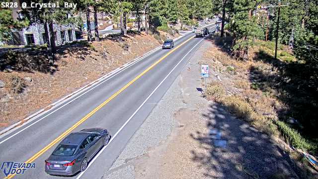 Crystal Bay, SR-28 at 12:00 on 2026-10-14