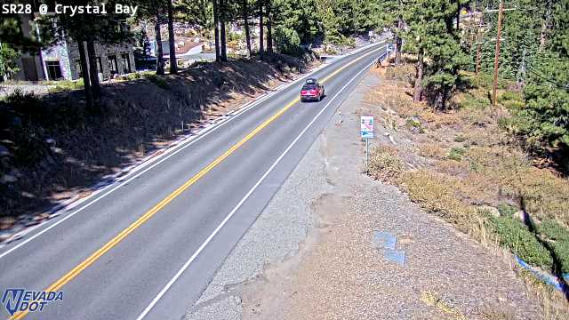 Crystal Bay, SR-28 at 13:00 on 2026-10-14